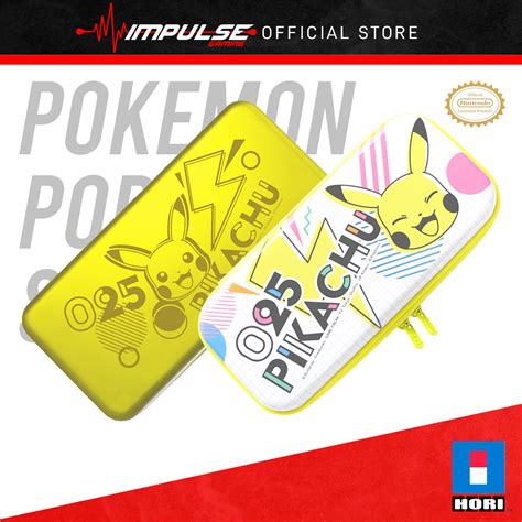 Hori Nsw Nintendo Switch Pikachu Pop Alumi Case Nsw 267a Hybrid