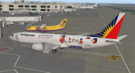 Philippine Airlines 737 800 30th Sea Game 2019 Aircraft Skins