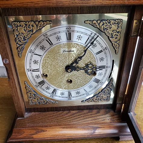 Lot 137 Linden Mantle Chiming Clock Puget Sound Seller Managed Estate Sale Auction