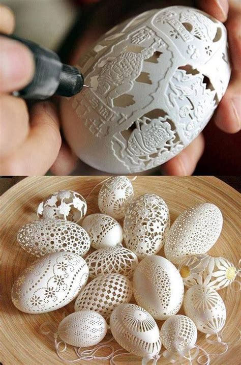 Exquisitely Carved Eggshells How Amazing Is This 😲 Created By Wen Fuliang
