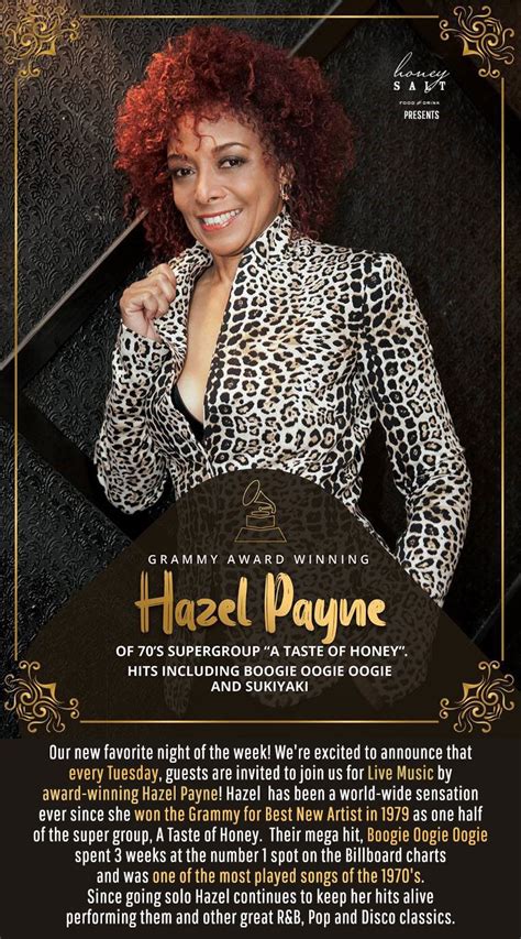 Hazel Payne Live Honey Salt Restaurant Las Vegas