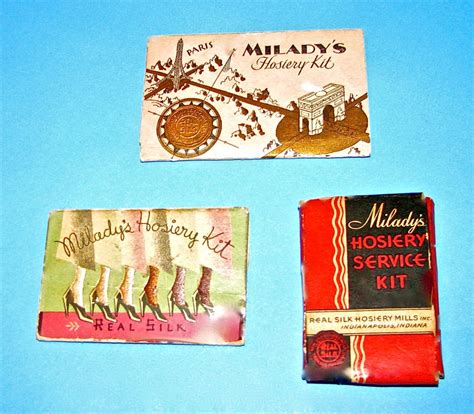 Hosiery Repair Kits. -Milady s Hosiery Kit, 3 sample matchbook | Women ...