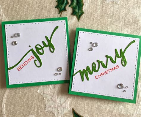Judys Card Corner Mini Christmas Cards