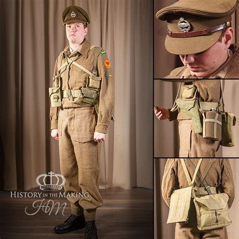 British Officer Battle Dress 1939 1945 History In The Making British Army Uniform