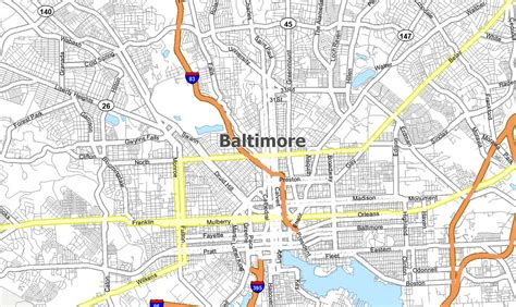 Map Of Baltimore Md And Surrounding Area World Time Zone Map