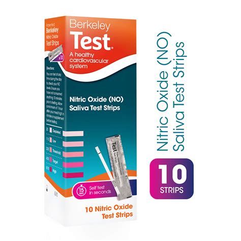 Berkeley Test Nitric Oxide Strips 10 Count 10