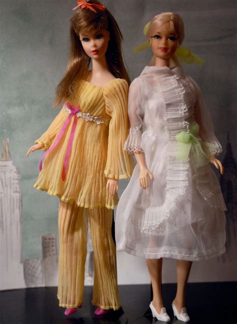 vintage twist n turn barbie and stacey barbie fashion barbie clothes patterns fashion