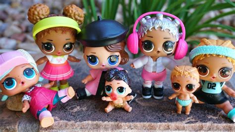 Lol Surprise Dolls Opening New Series 2 Baby Dolls Youtube
