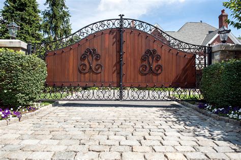 6 Totally Unique Wooden Driveway Gate Designs Tri State Gate Blog