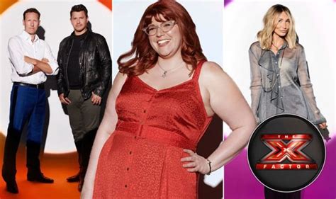 The X Factor Celebrity Line Up Who Are The Contestants Tv And Radio Showbiz And Tv Uk