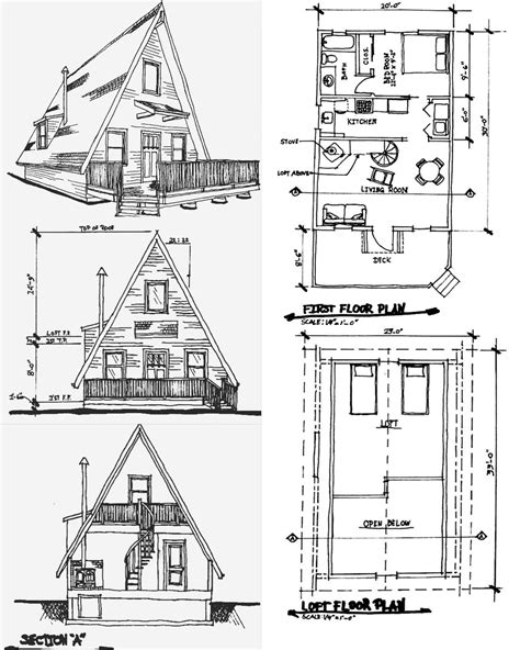 A Frame Cabin Floor Plans Free Furniture Layout Tool