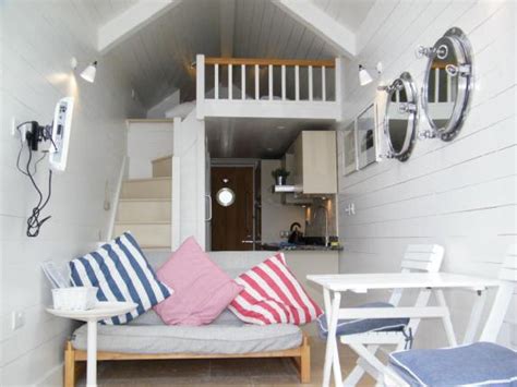 Beach style bedroom sets bedroom models. Shedworking: Luxury beach hut - yours for £245,000