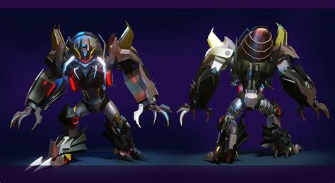 Bill Nguyen Insecticon Transformers Prime 3d Character Rig