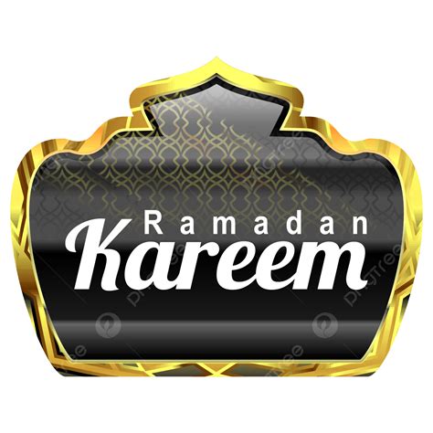 Ramadan Kareem Golden Png Transparent Golden Ramadan Kareem Sign On