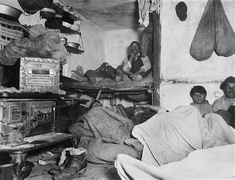 Lodgers In A Crowded Bayard Street Tenement New York C1890 Photograph