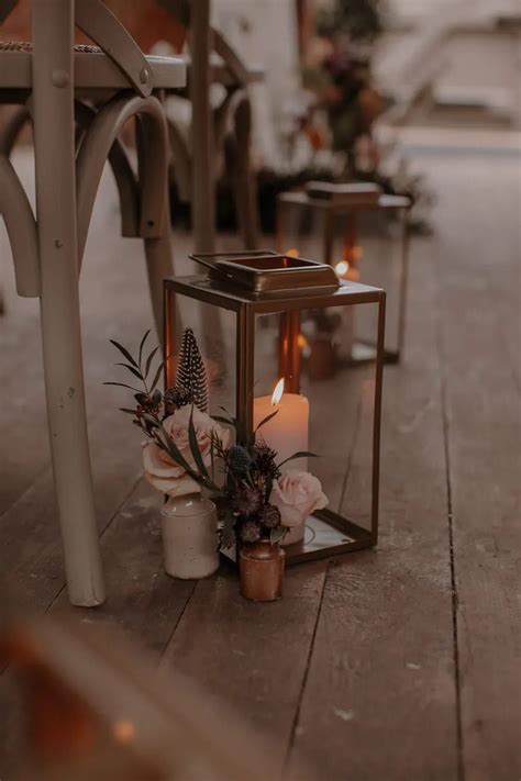End Of Aisle Wedding Decor, Wedding Aisle Candles, Wedding Isle