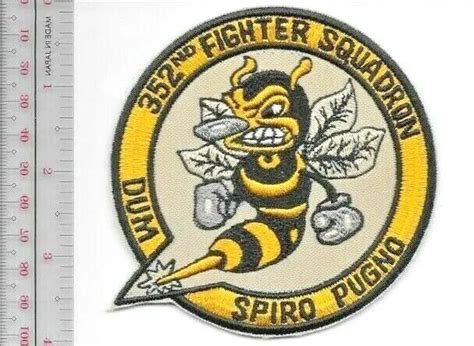 Usaf Patch 487th Fighter Squadron 352nd Fighter Group Meyers Maulers