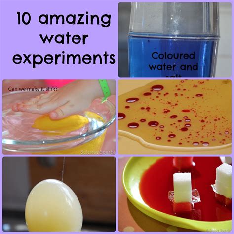 10 Amazing Water Experiments Including Make A Mini Water Cycle