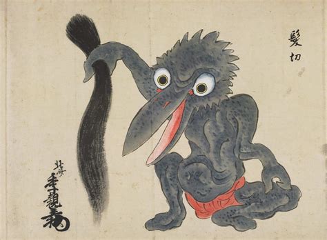 Yokai Horrors From The 18th Century Bakemono Zukushi Scroll Laptrinhx