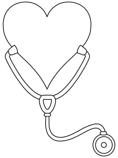 Health Care Coloring Pages