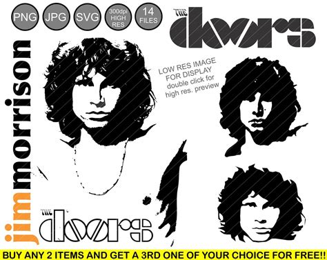 Jim Morrison Svgthe Doors Svgcricut Svgthe Doors Song Etsy