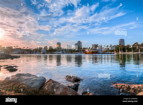 Long beach downtown hi-res stock photography and images - Alamy