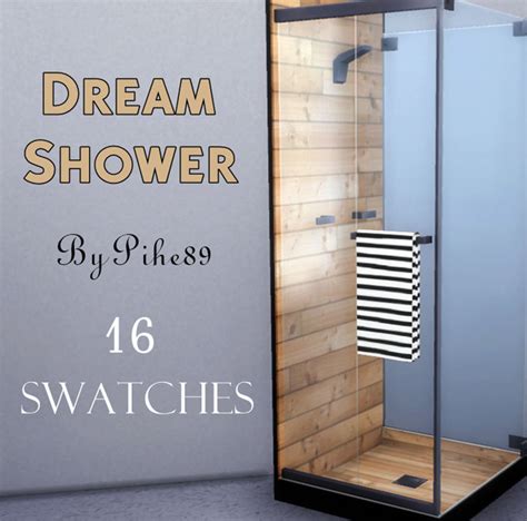 Mod The Sims Super Simple Shower Sims Sims 4 Sims 4 U