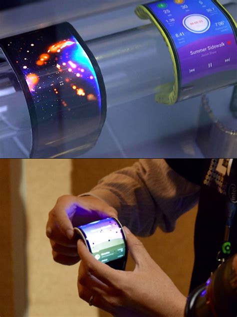 Lenovo Unveils Flexible Cplus Smartphone That Bends Around Your Wrist