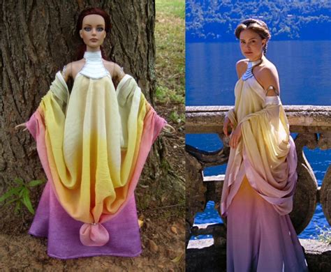 Padme Amidala Lake Dress For Tonner Dolls From Star Wars Attack Of