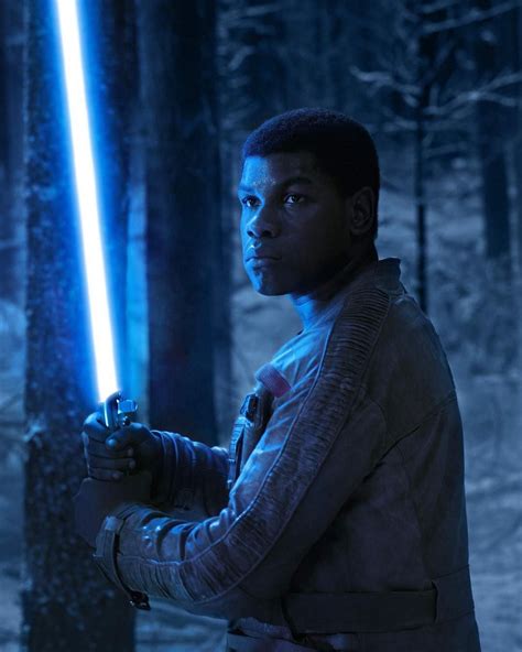 Starwars Theforceawakens Forceawakens Finn Johnboyega Lightsaber