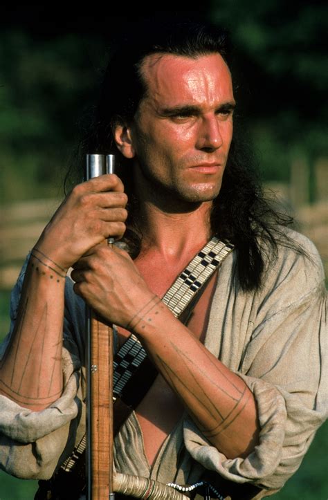 Daniel Day Lewis In The Last Of The Mohicans Directed By Michael Mann