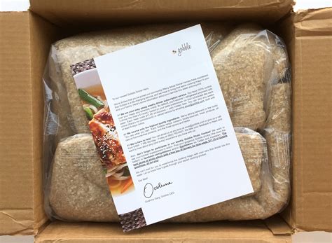 To start off, you will choose your desired amount regarding serving size. Gobble Subscription Box Review + Coupon - November 2016 | MSA