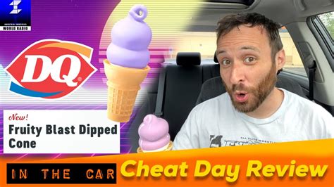 Fruity Blast Dipped Cone Review Dairy Queen New For Youtube