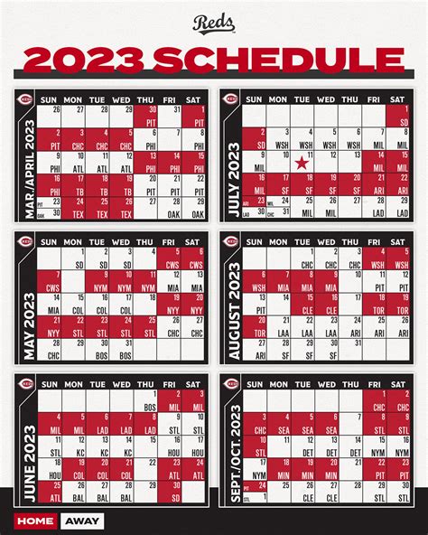 Reds 2023 Schedule Printable Printable World Holiday