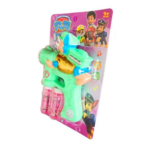 Paw Patrol Bubble Gun Green Dbest Toys