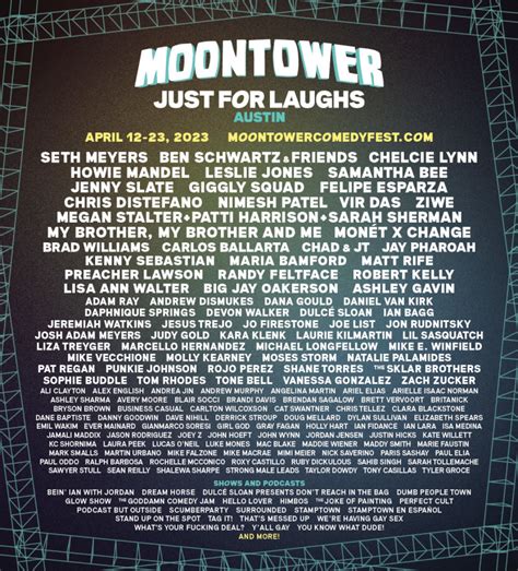 Moontower Just For Laughs Comedy Festival With Seth Meyers