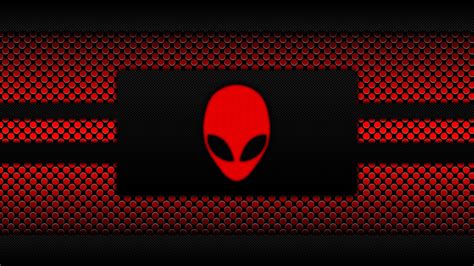 Free Download Red Alienware Wall 1366x768 For Your Desktop Mobile