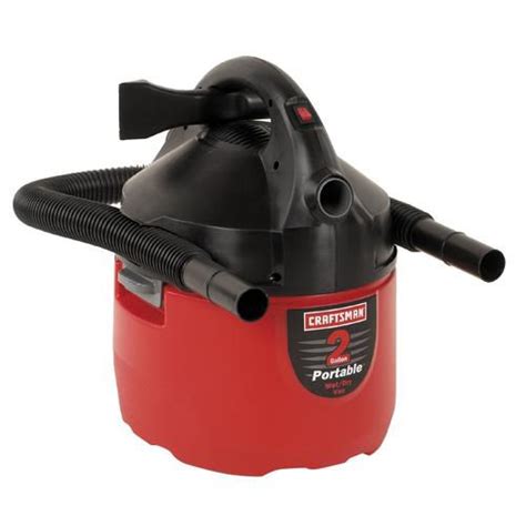 Craftsman Clean N Carry® 2 Gal Wet Dry Vac Portable Tank Style 15