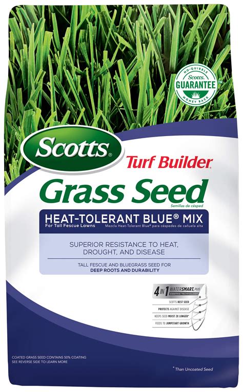 Buy Scotts Turf Builder Grass Seed Heat Tolerant Blue Mix For Tall
