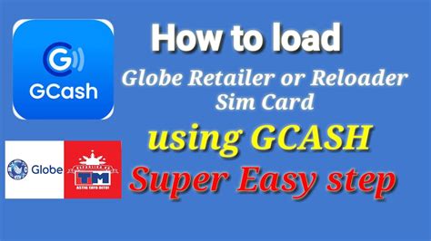 How To Load Globe Loadwallet Using Gcash Globe Retailer Simcard Top Up