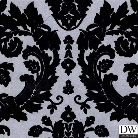 Free Download Victorian Flocked Velvet Wallpaper Tone On Tone Burgundy