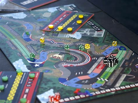 Mahtgician Games Lights Out Racing Board Game Inspired By Formula 1
