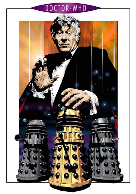 Dr Who Day Of The Daleks Doctor Who Art Dr Who Classic Doctor Who