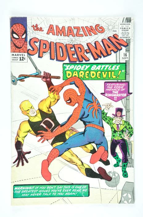 Amazing Spider Man 16 Vol1 1963 Fi First Edition Catawiki