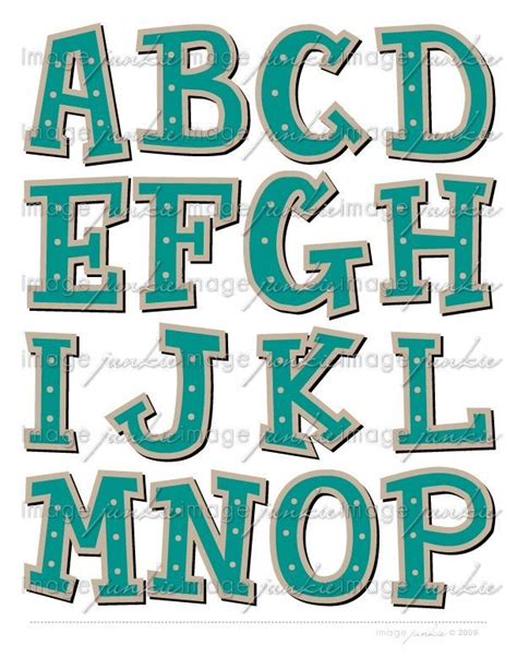 Cut Out Printable 3d Alphabet Letters Template 10 Best Printable