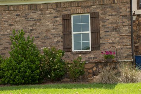 Old Irvington Oversize Tumbled Face Brick Traditional House