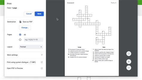 How To Make Crossword Puzzle Easily Youtube