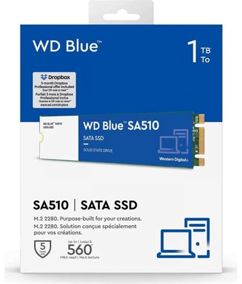 Western Digital Blue Sa510 1tb M2 Sata Iii Ssd Wds100t3b0b E Gate