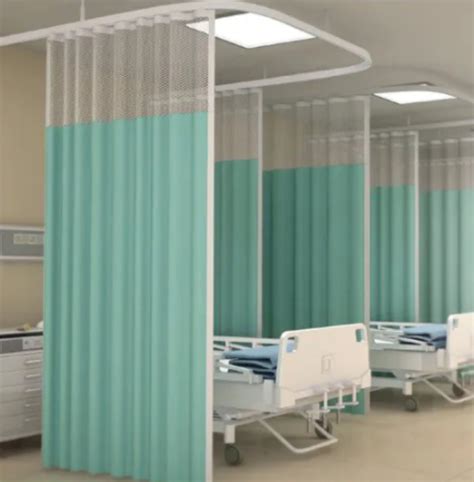 Plain Polyester And Pvc Hospital Curtain For Hospitals And Clinics Rs 4000 Unit Id 22431122591