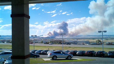 Forest Fire Started In Helena Montana Youtube